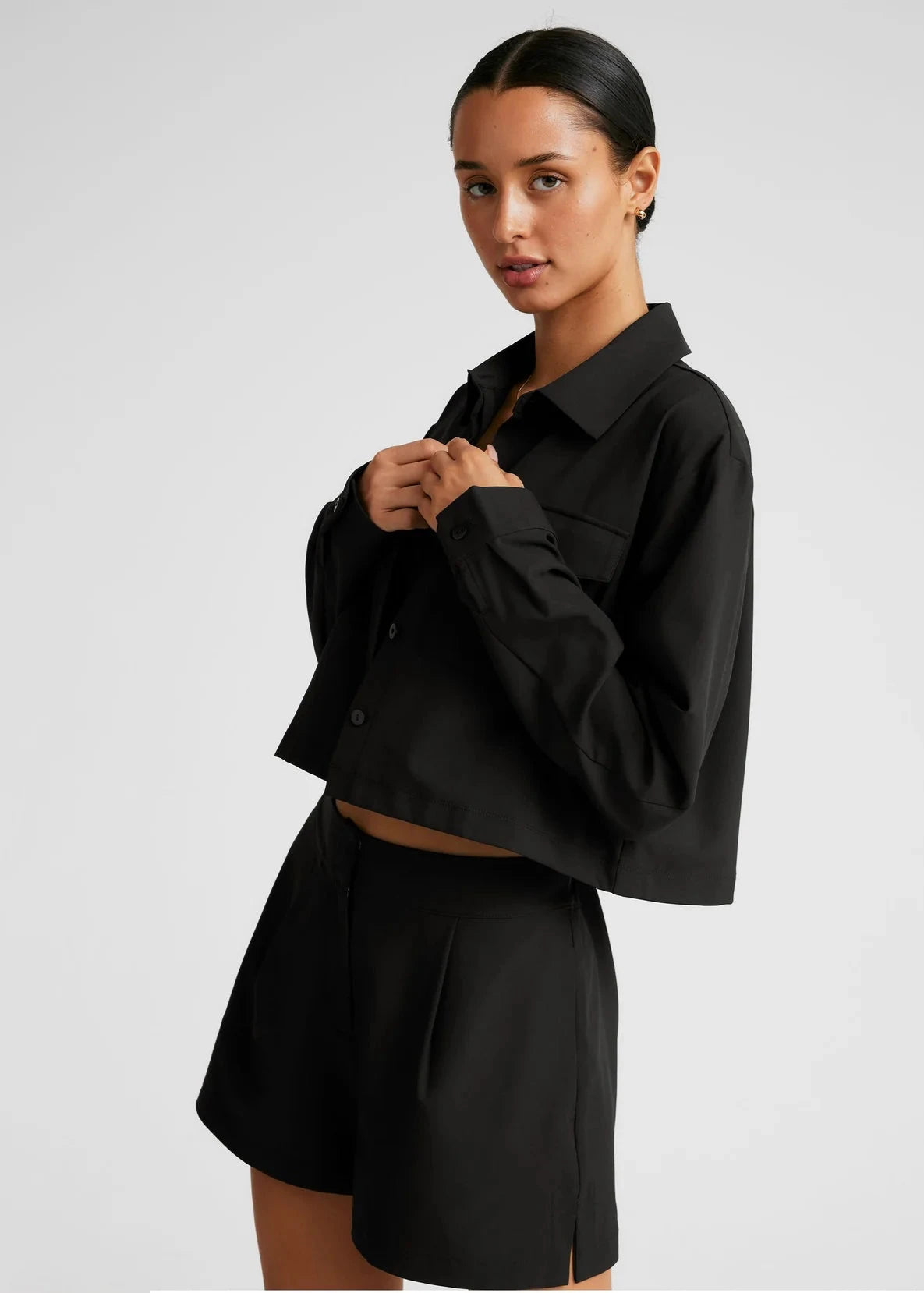 BEYOND YOGA- MIDTOWN CROPPED JACKET