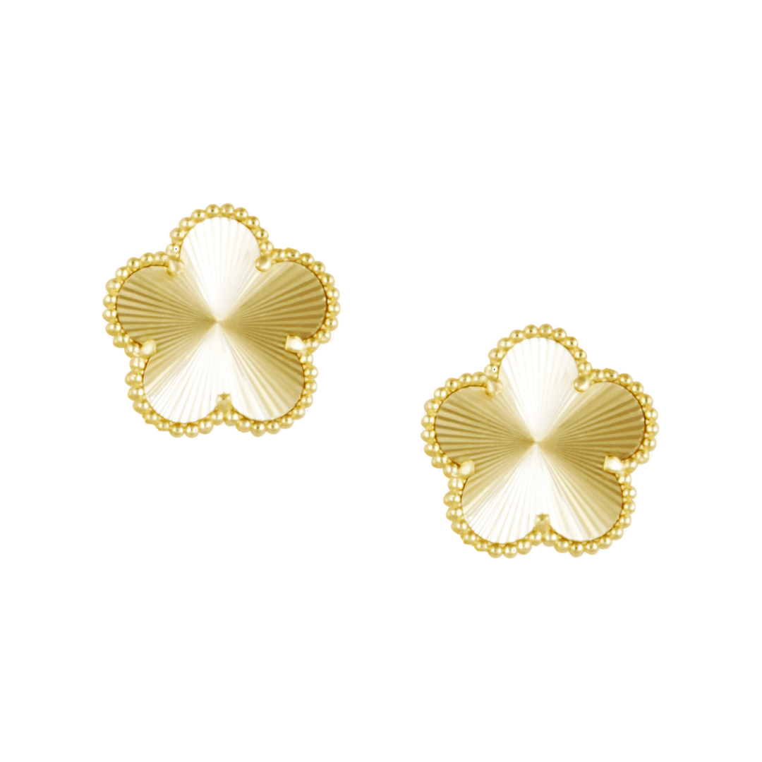 Adeline Clover Stud Earring Clover