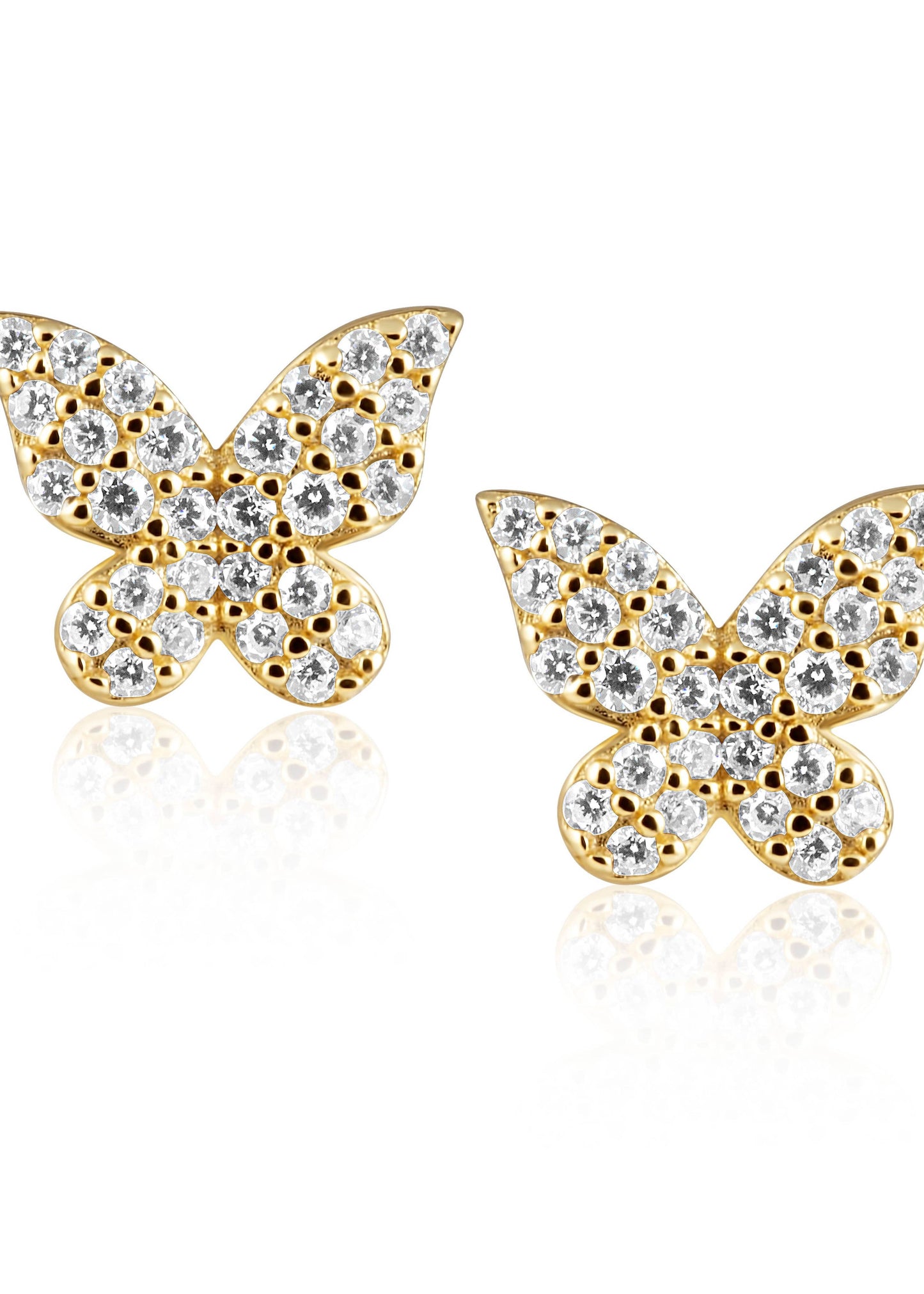 Elsie Pave Butterfly Studs
