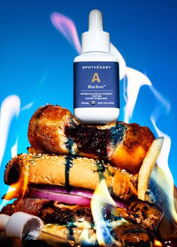 Blue Burn, metabolic & weight support tincture