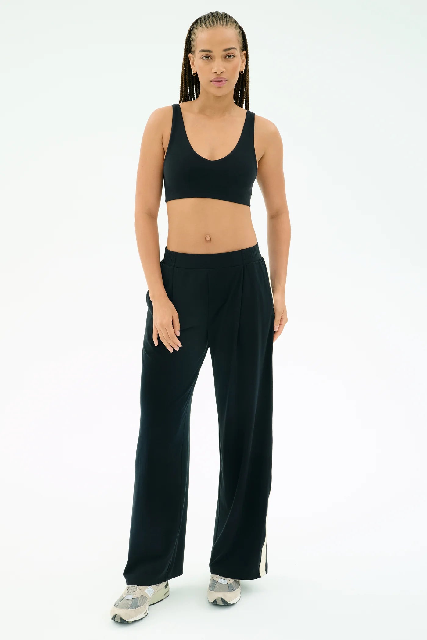 SPLITS59- LUCA AIRWEIGHT TROUSERS WITH STRIPE
