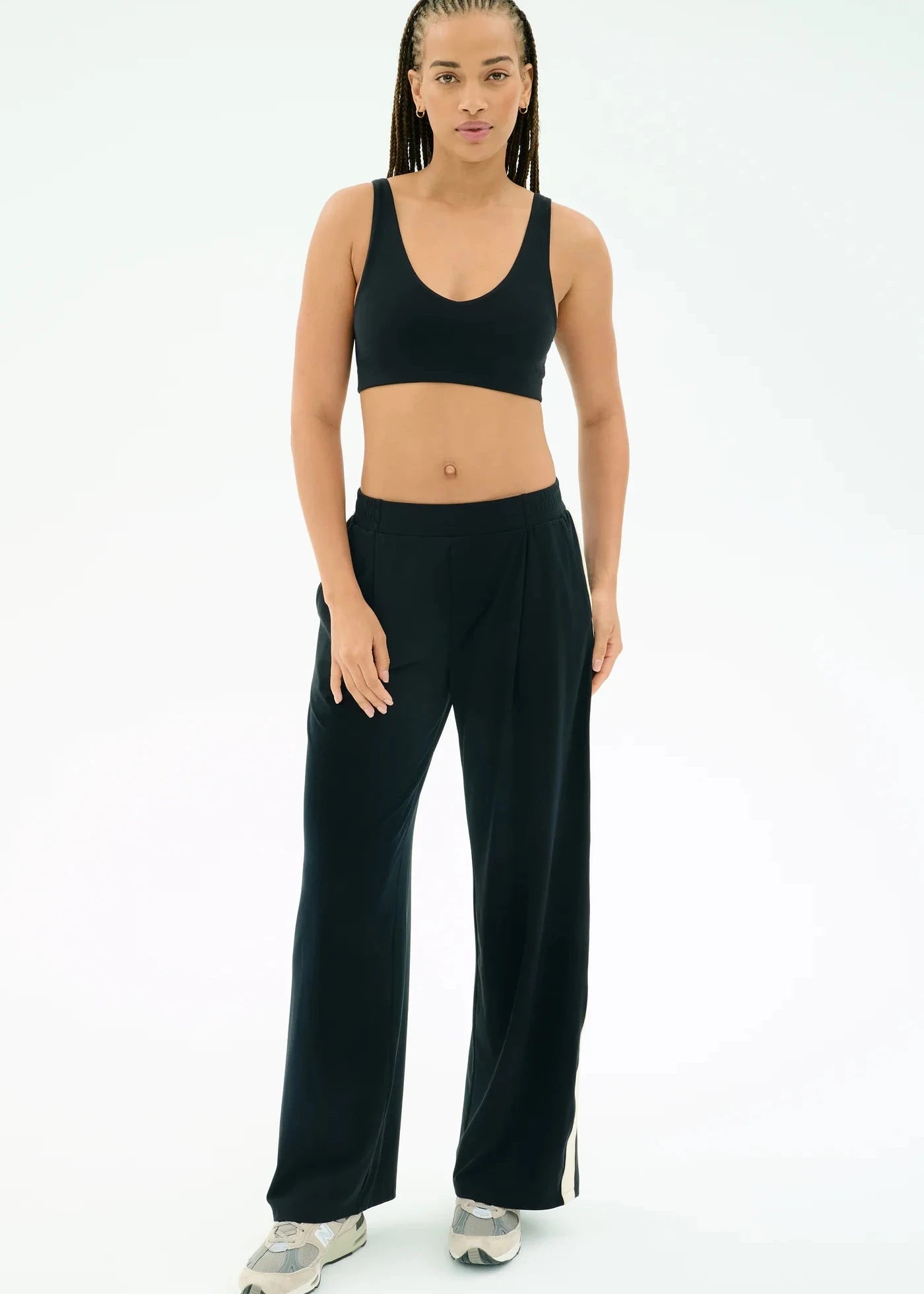 SPLITS59- LUCA AIRWEIGHT TROUSERS WITH STRIPE