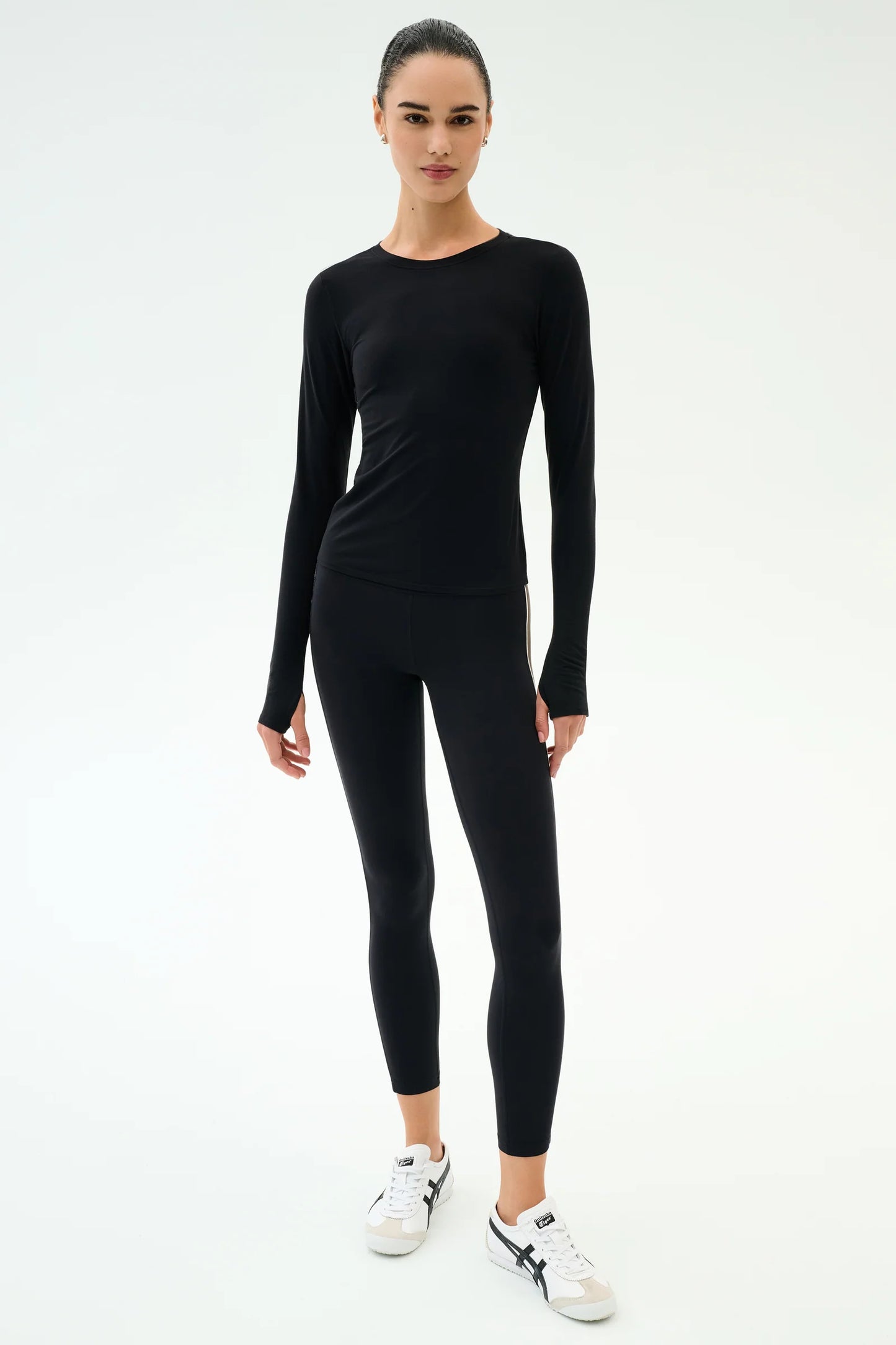 SPLITS59- AIRWEIGHT LITE LONG SLEEVE WAIST LENGTH BLACK