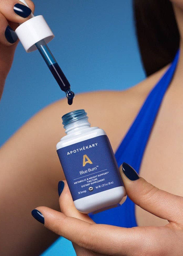 Blue Burn, metabolic & weight support tincture