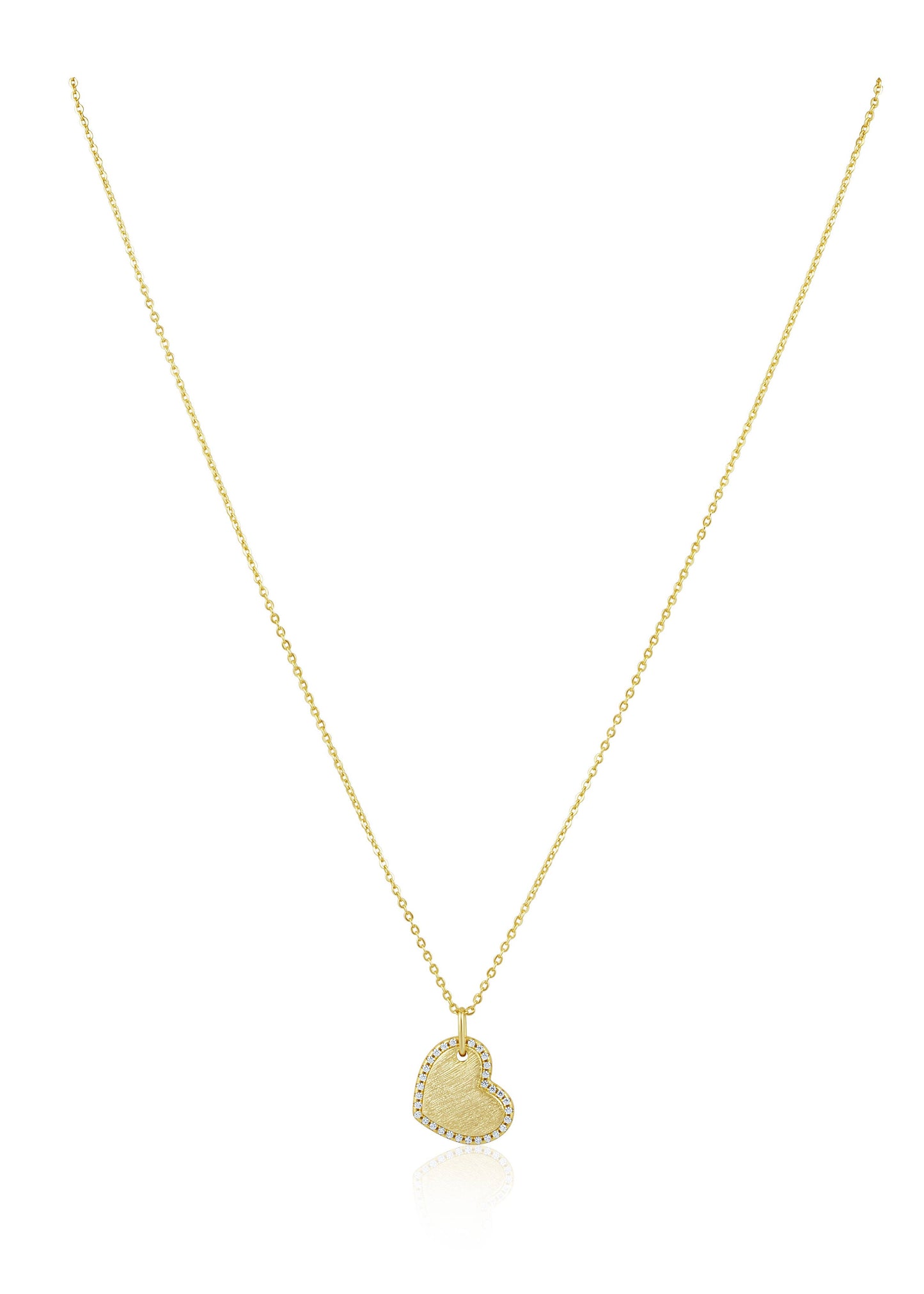 Megan CZ Heart Necklace