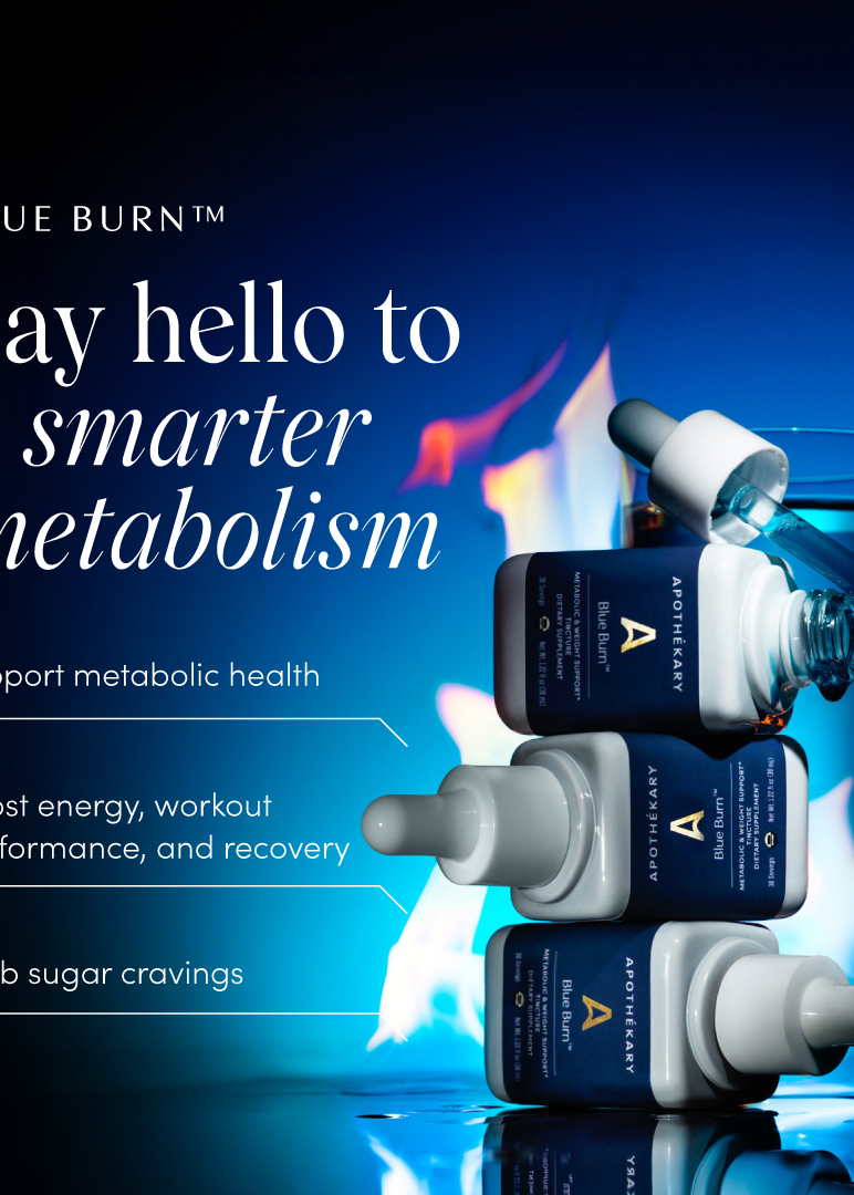 Blue Burn, metabolic & weight support tincture