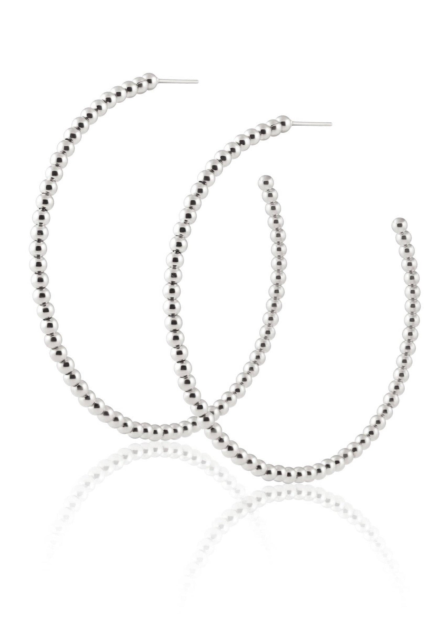 Chelsea Beaded Hoops