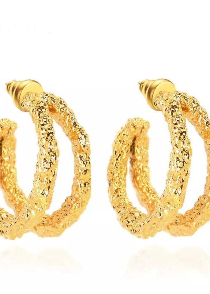 Reign Hammered Hoops