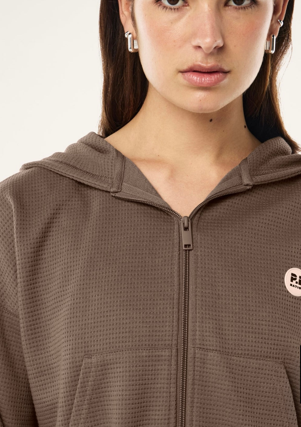 P.E NATION- PRINTEMPS ZIP THROUGH HOODIE
