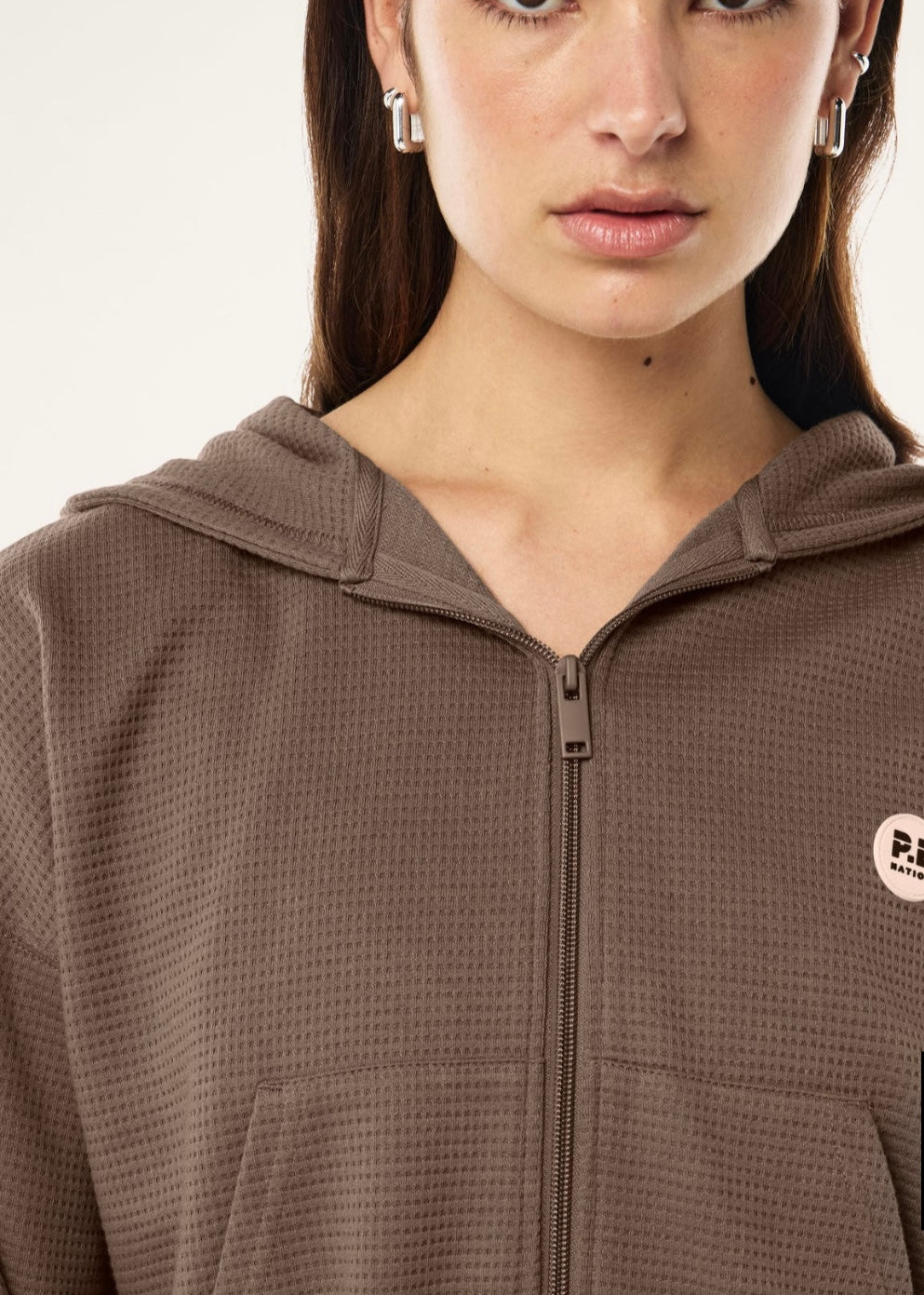 P.E NATION- PRINTEMPS ZIP THROUGH HOODIE