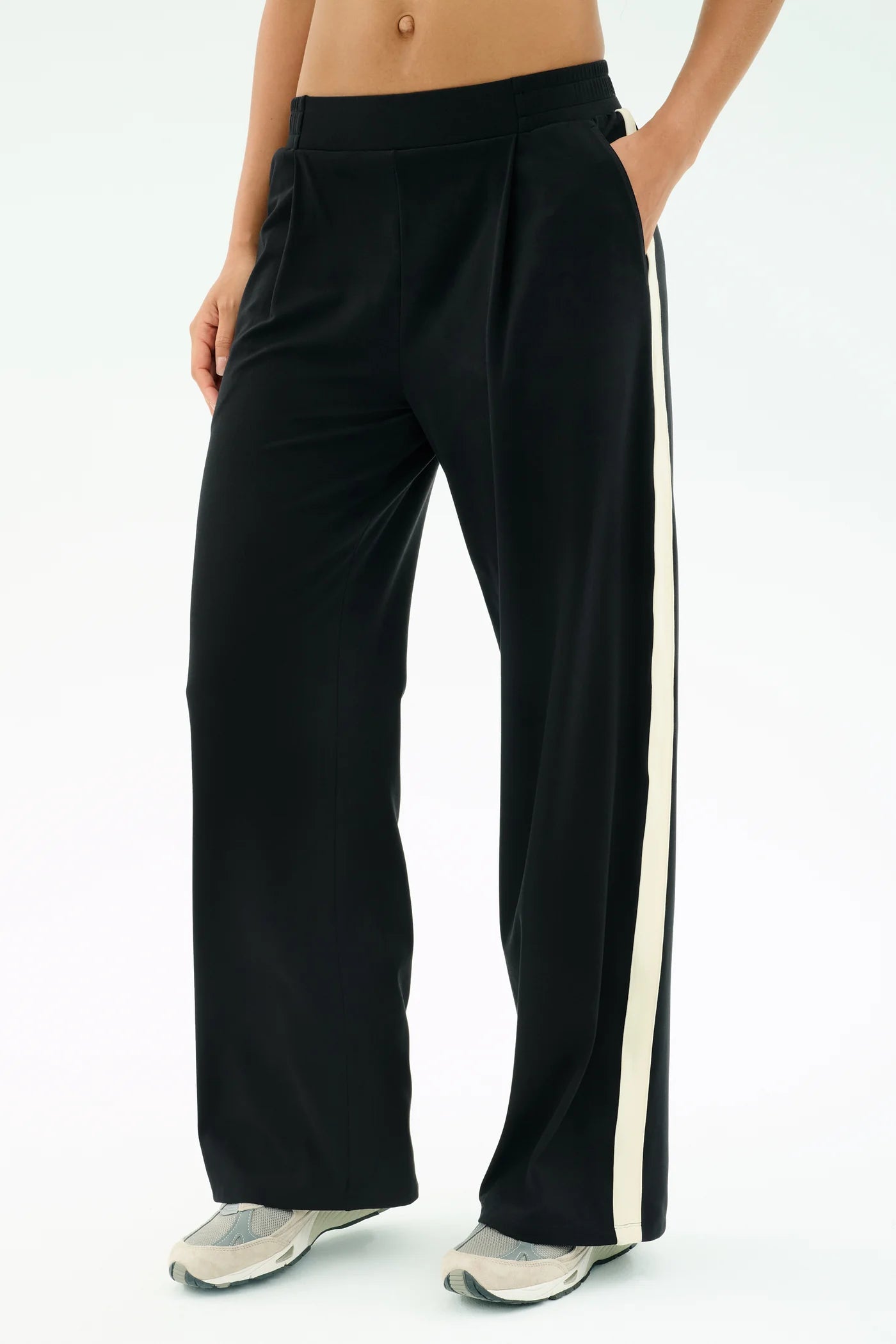 SPLITS59- LUCA AIRWEIGHT TROUSERS WITH STRIPE
