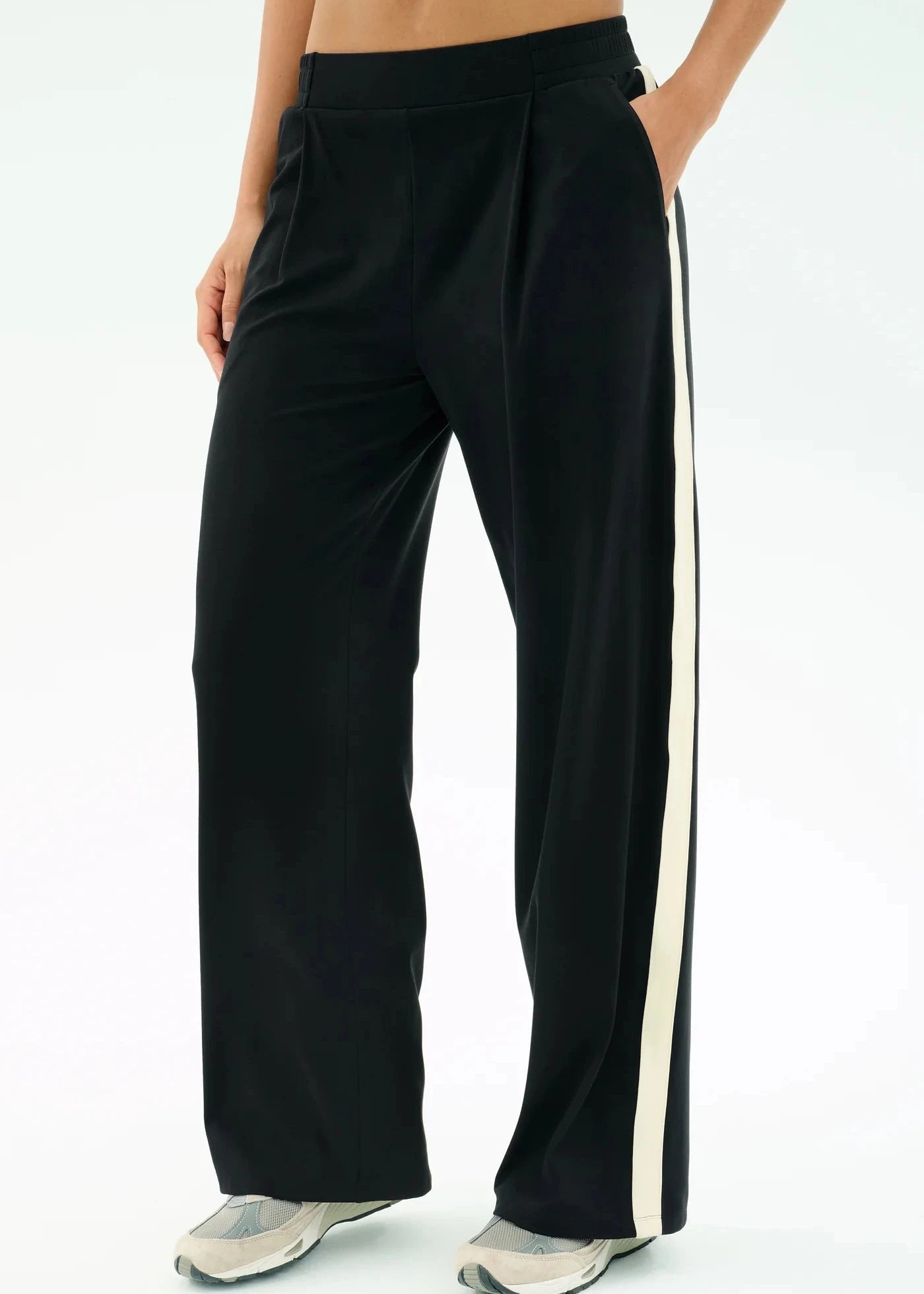 SPLITS59- LUCA AIRWEIGHT TROUSERS WITH STRIPE