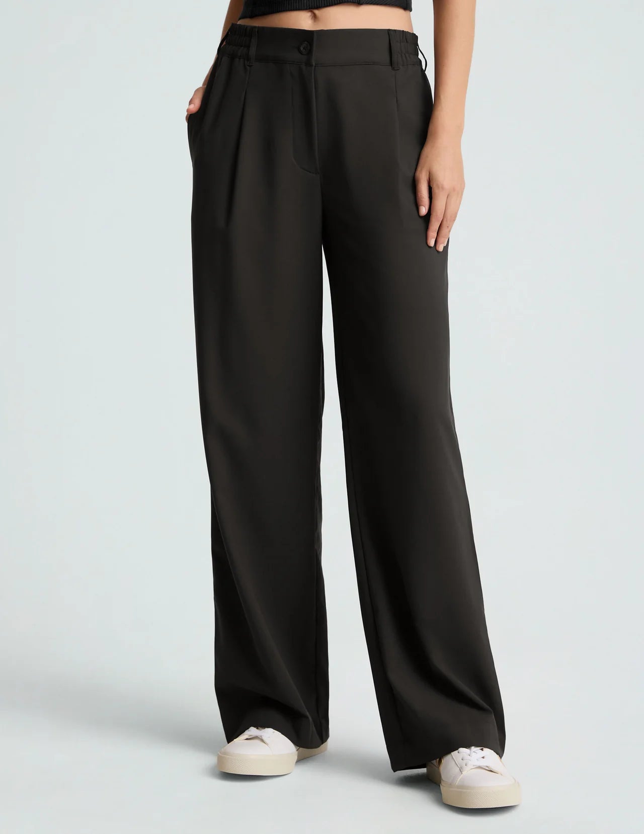 BEYOND YOGA- STATUS WIDE LEG TROUSER