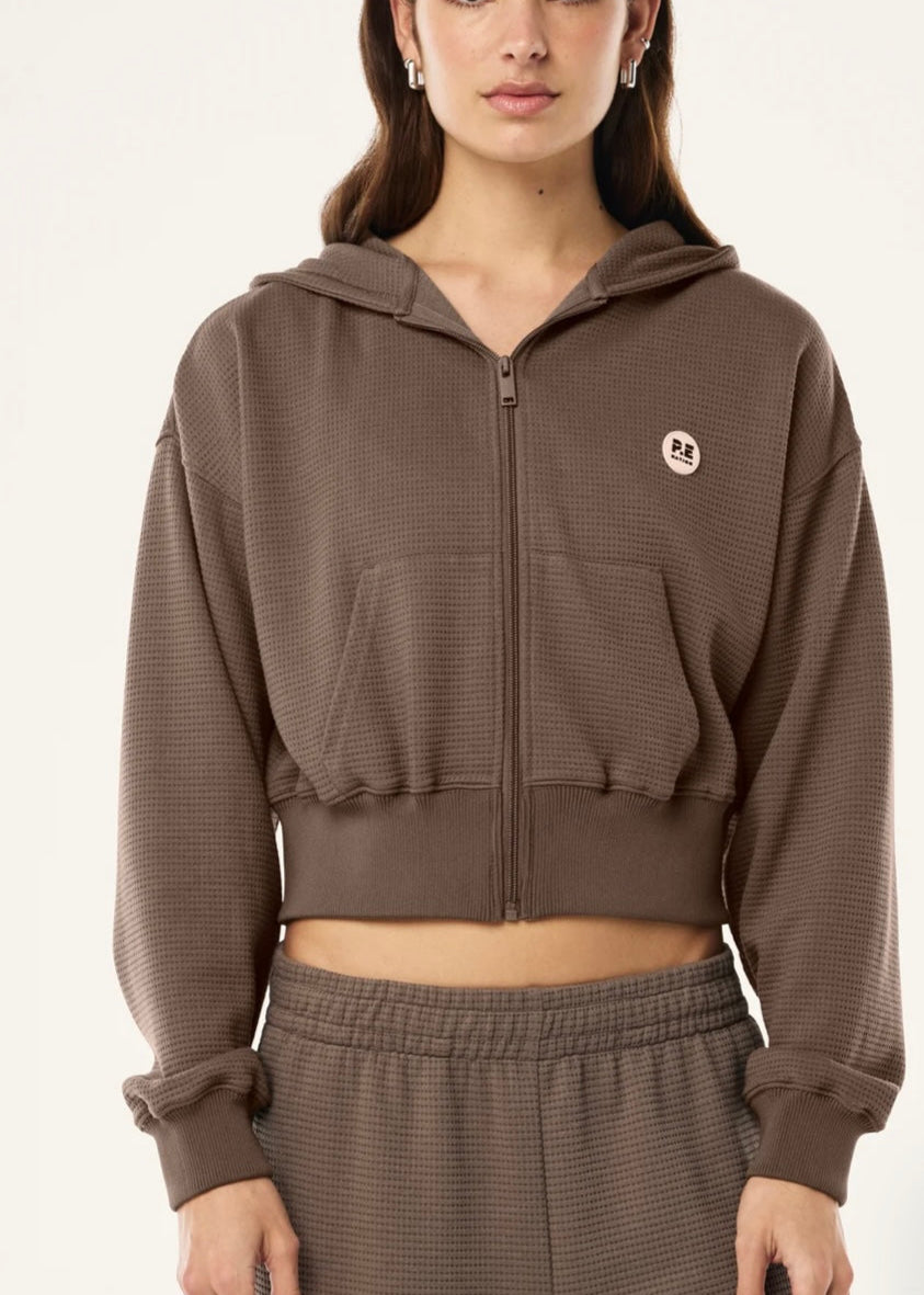 P.E NATION- PRINTEMPS ZIP THROUGH HOODIE