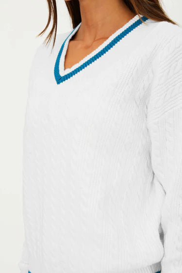 BEACH RIOT- MONTANA SWEATER BIRDIE BLUE