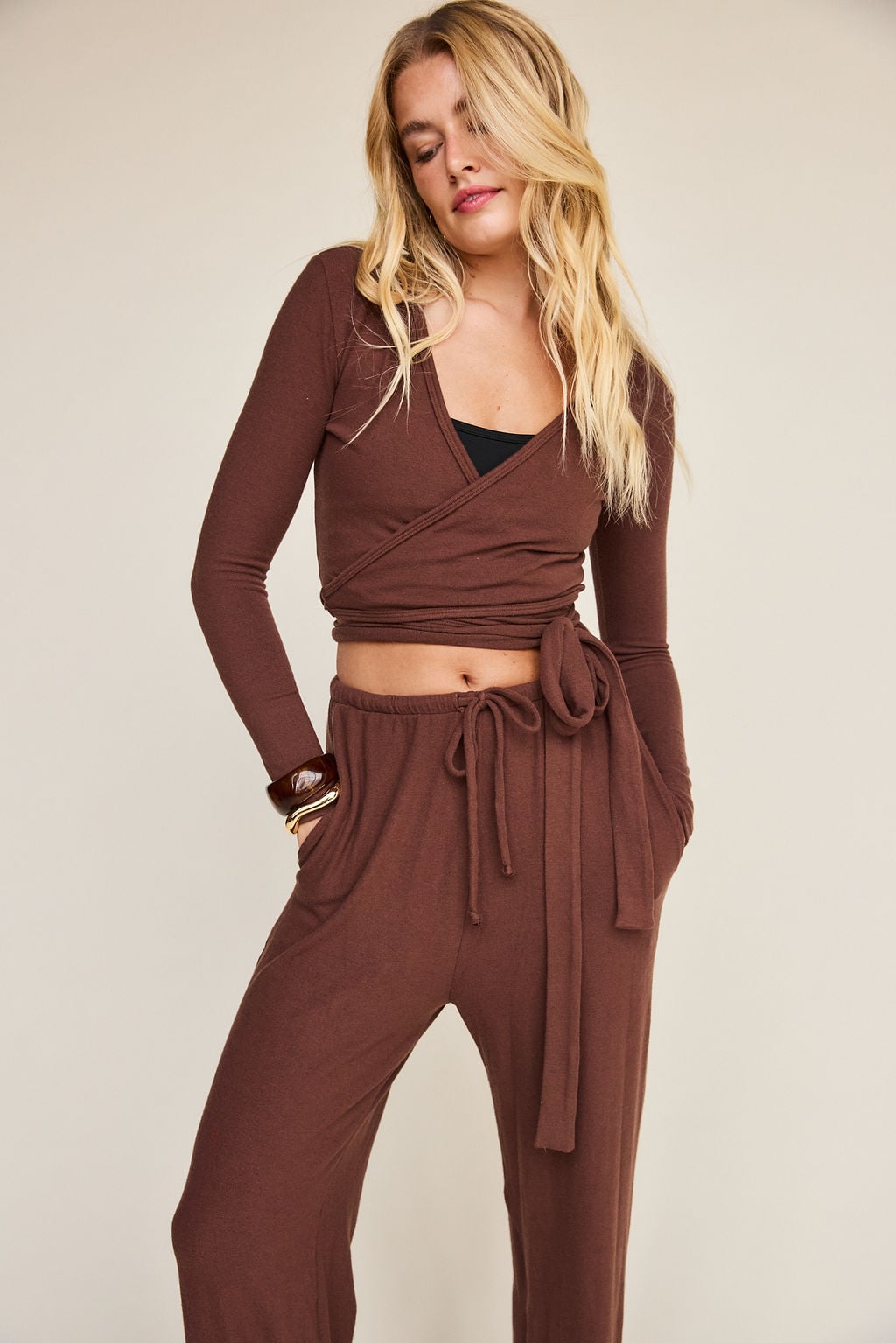 STRUT-THIS- WRAP TOP COCO