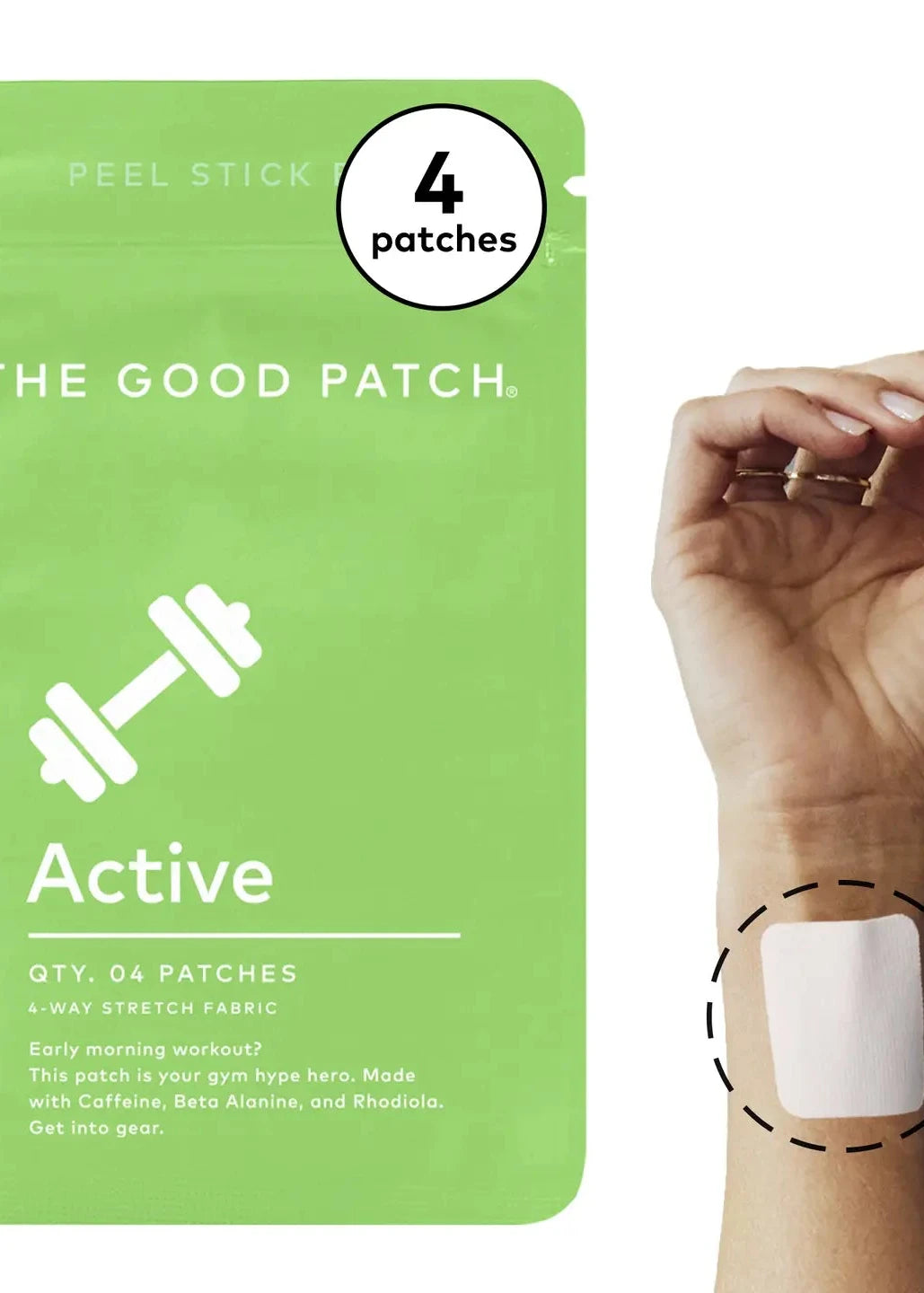 THE GOOD PATCH- ACTIVE PLANT-BASED WELLNESS PATCH