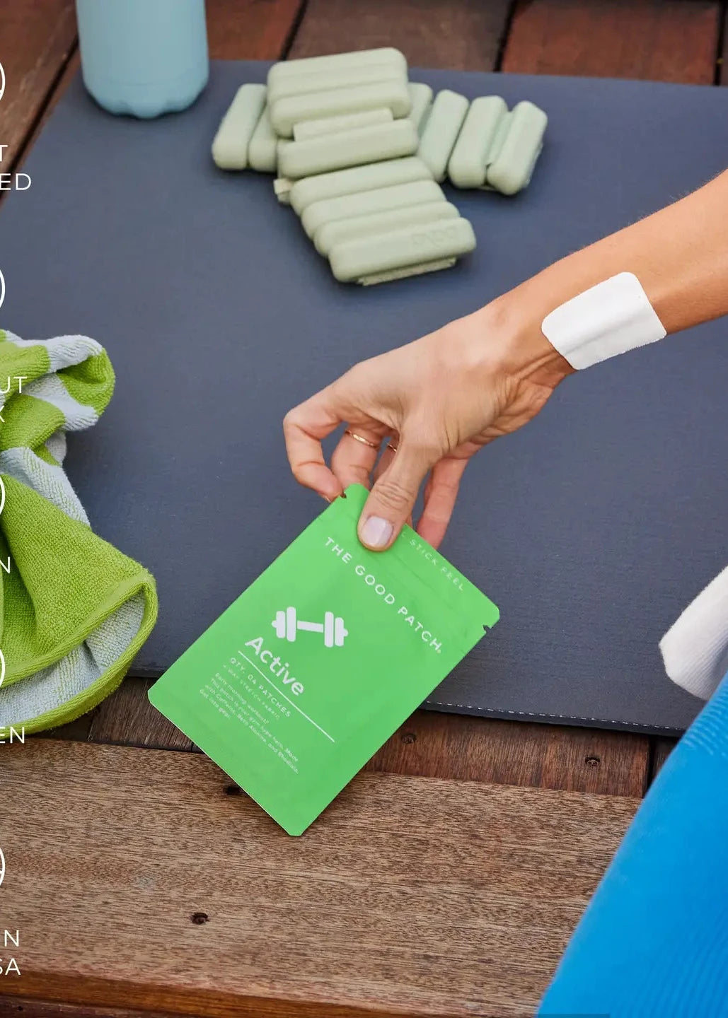 THE GOOD PATCH- ACTIVE PLANT-BASED WELLNESS PATCH