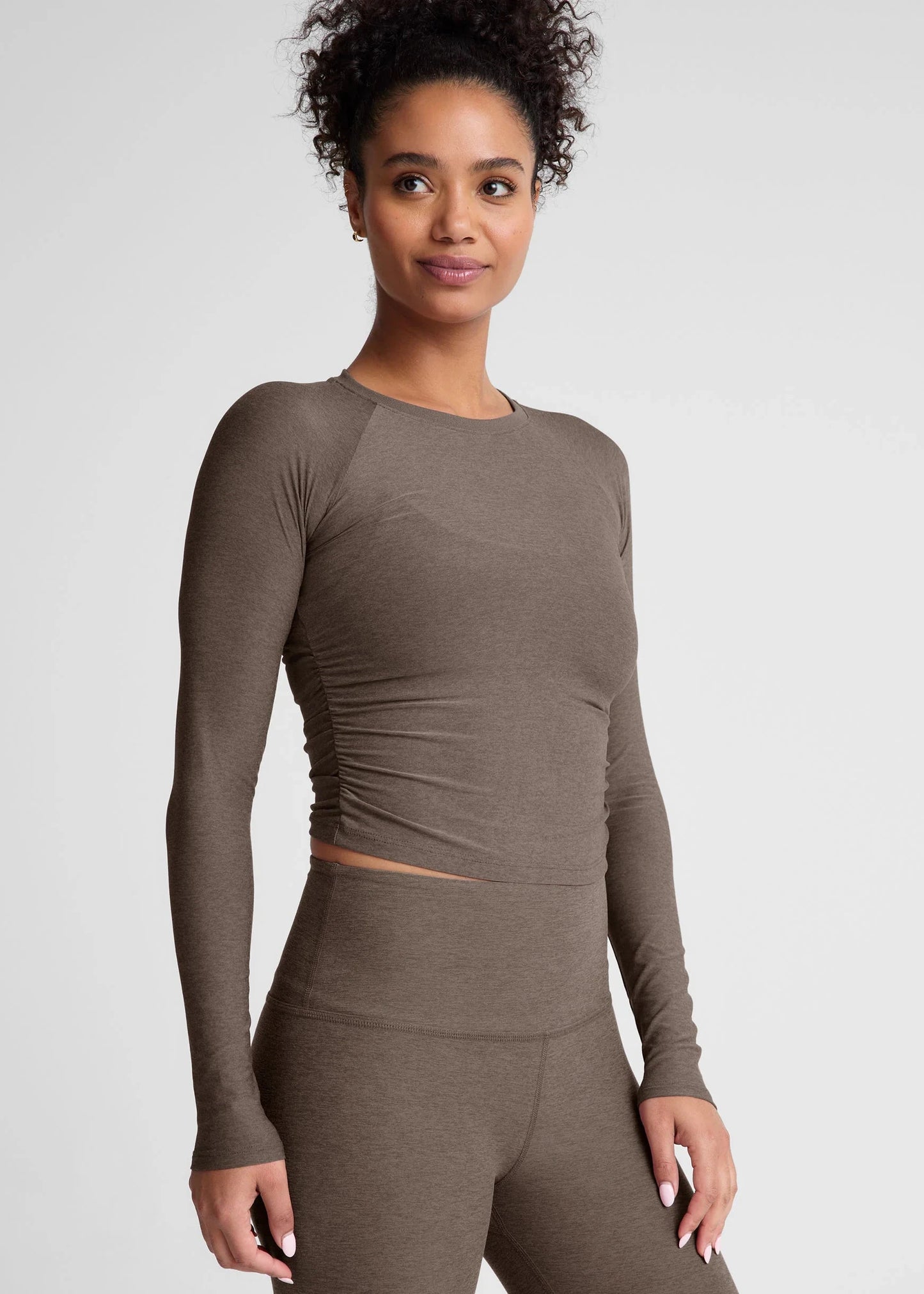 BEYOND YOGA- FEATHERWEIGHT YOUR FIT LONG SLEEVE TOP