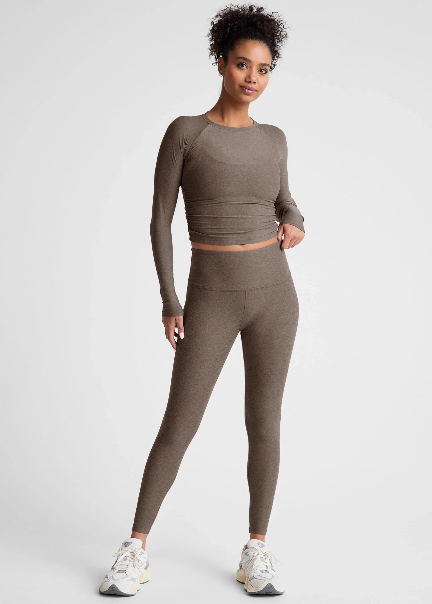 BEYOND YOGA- FEATHERWEIGHT YOUR FIT LONG SLEEVE TOP