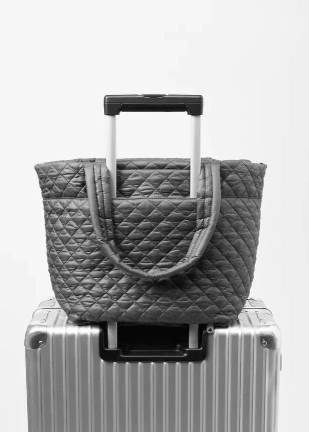 MZ WALLACE- BLACK MEDIUM METRO TOTE