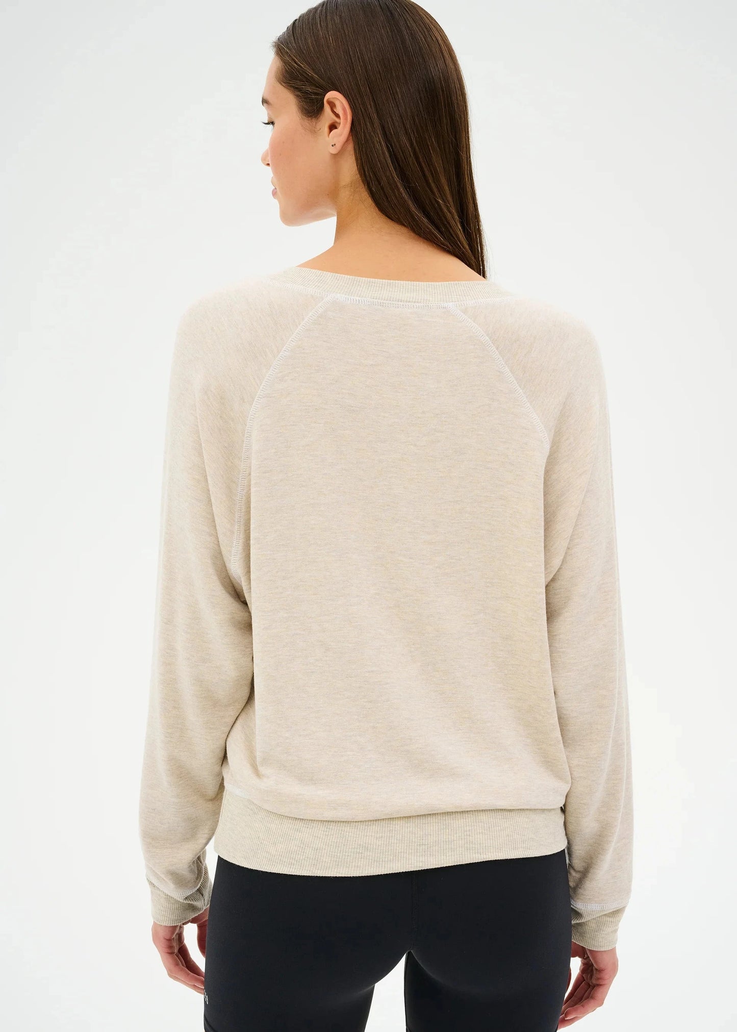 SPLITS59- BENNIE FLEECE V-NECK SWEATSHIRT