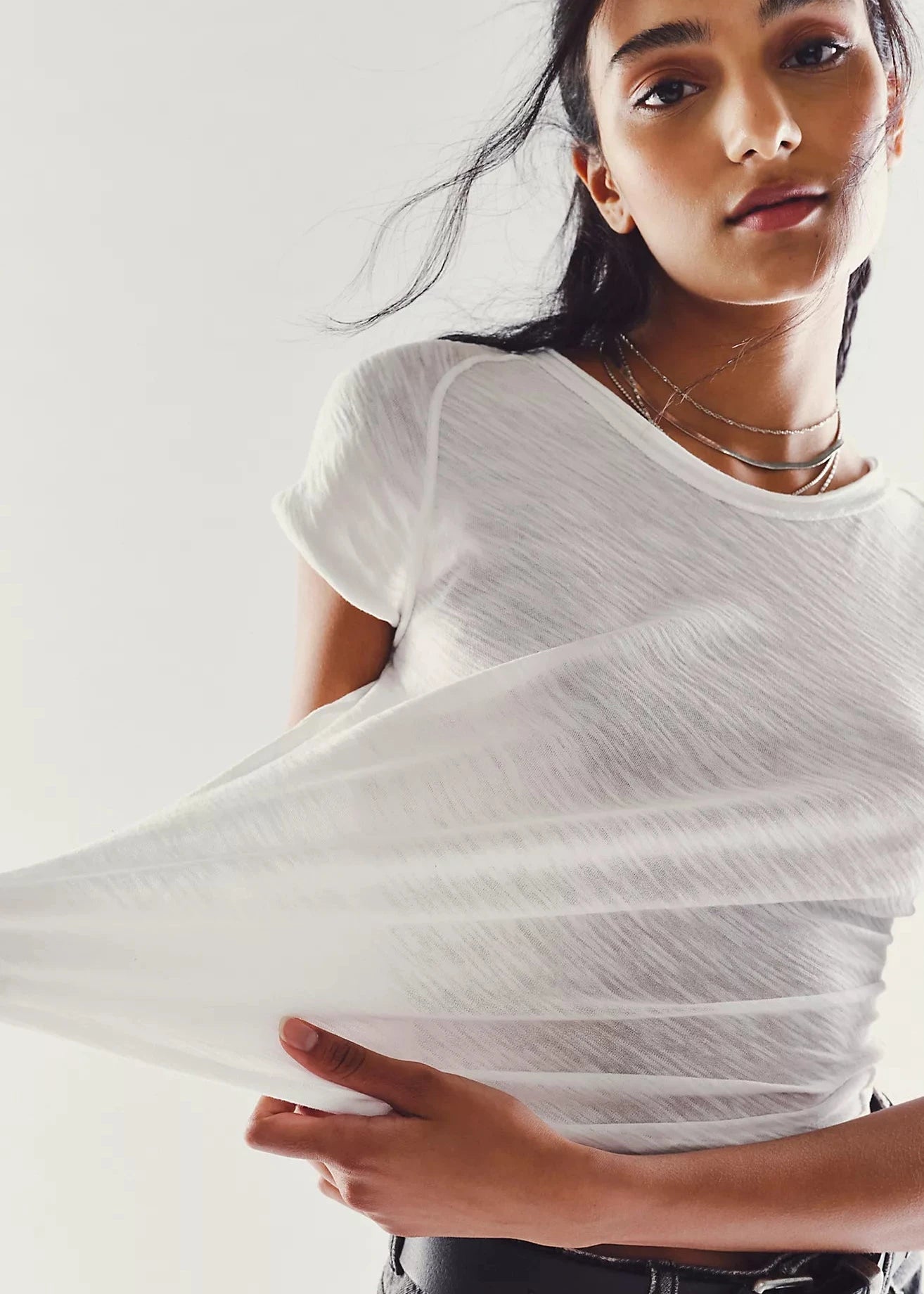 FREE PEOPLE- BE MY BABY TEE