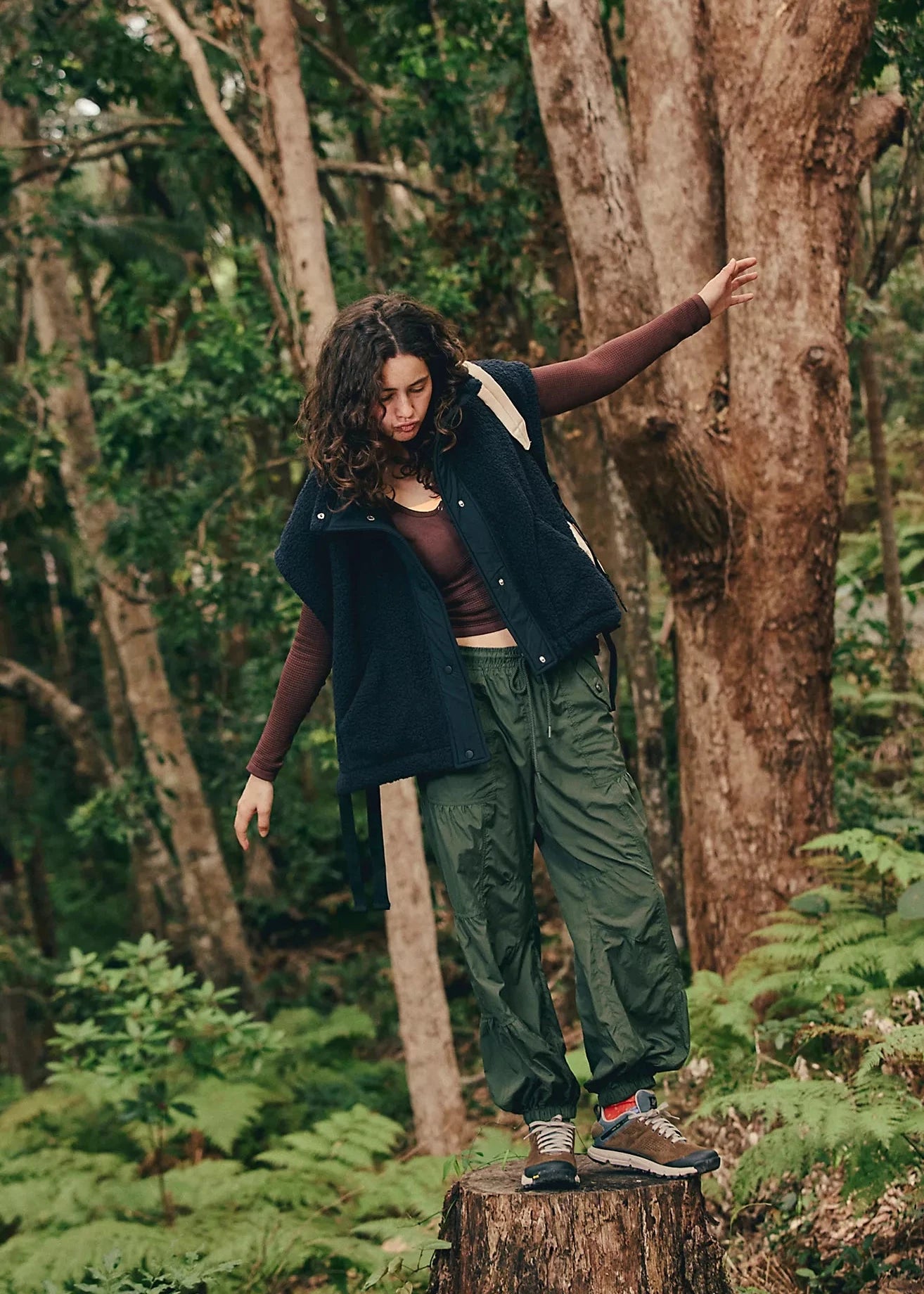 FREE PEOPLE- SCOUT IT OUT FLEECE VEST