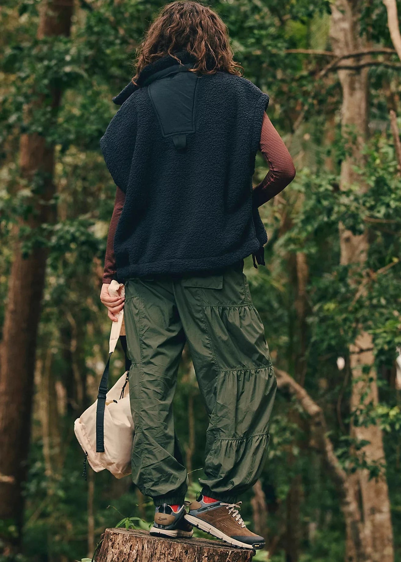 FREE PEOPLE- SCOUT IT OUT FLEECE VEST