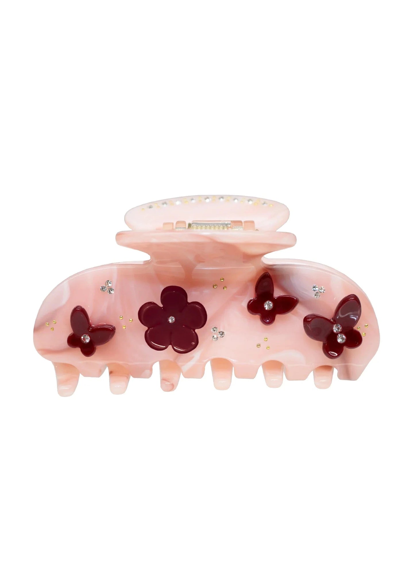 EMI JAY- SWEETHEART CLIP- CHANTILLY FLOWERS/BUTTERFLY