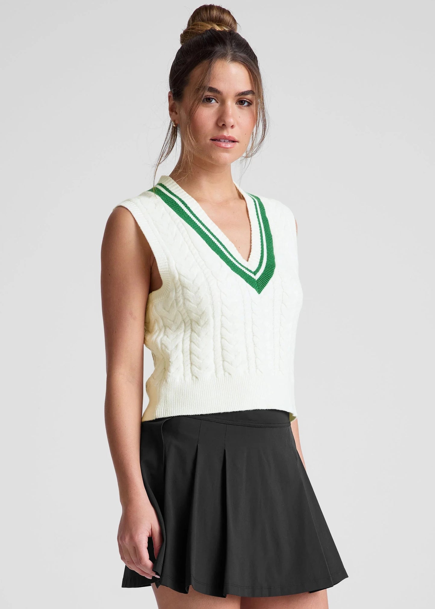 BEYOND YOGA- THE CABLE KNIT VEST
