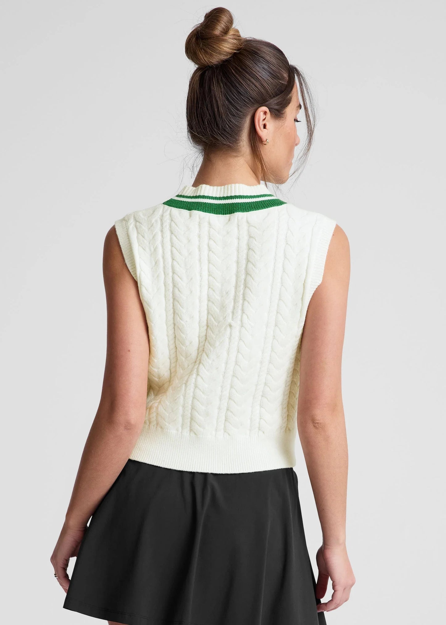 BEYOND YOGA- THE CABLE KNIT VEST