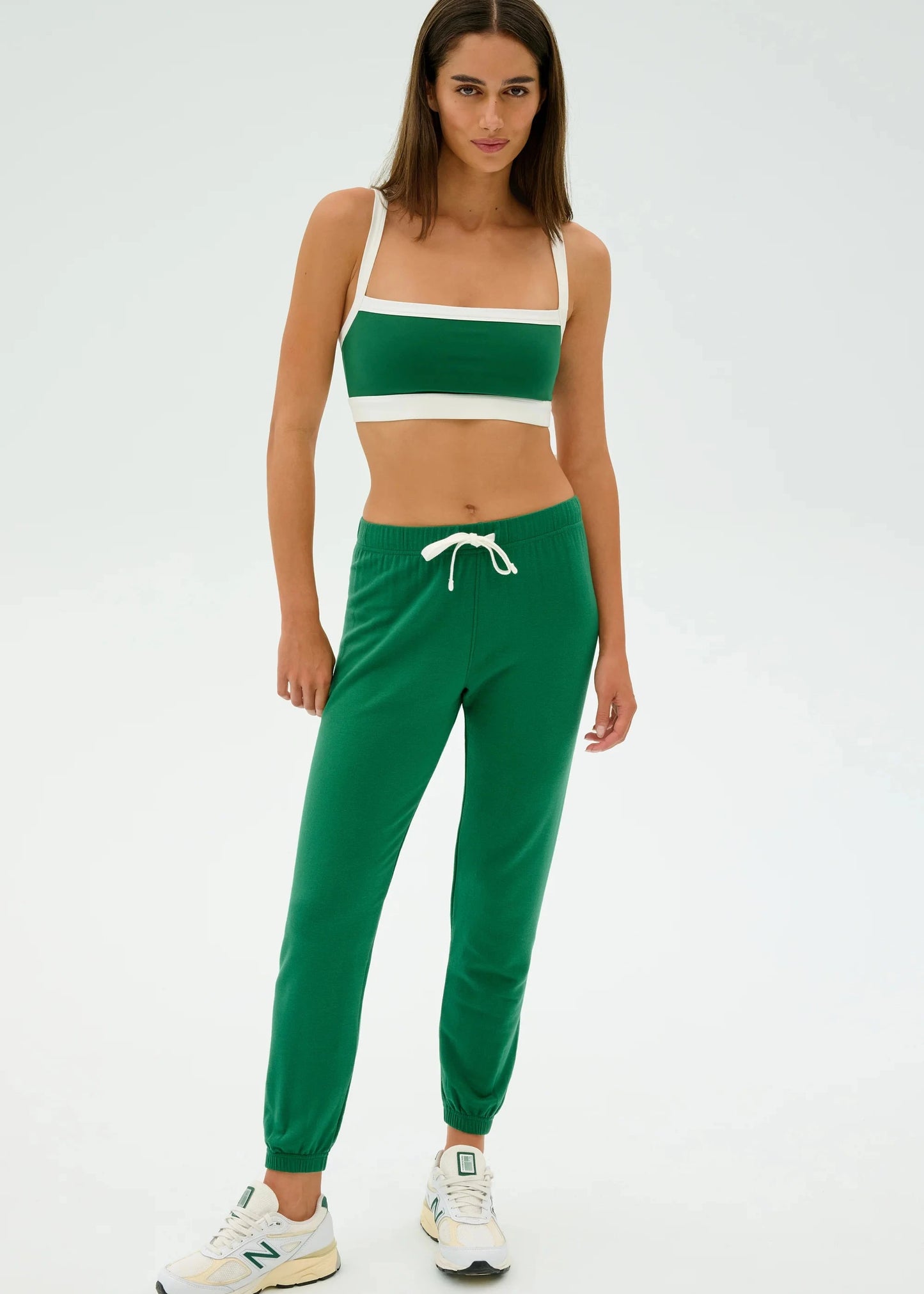 SPLITS59- SOJA FLEECE SWEATPANT- ARUGULA