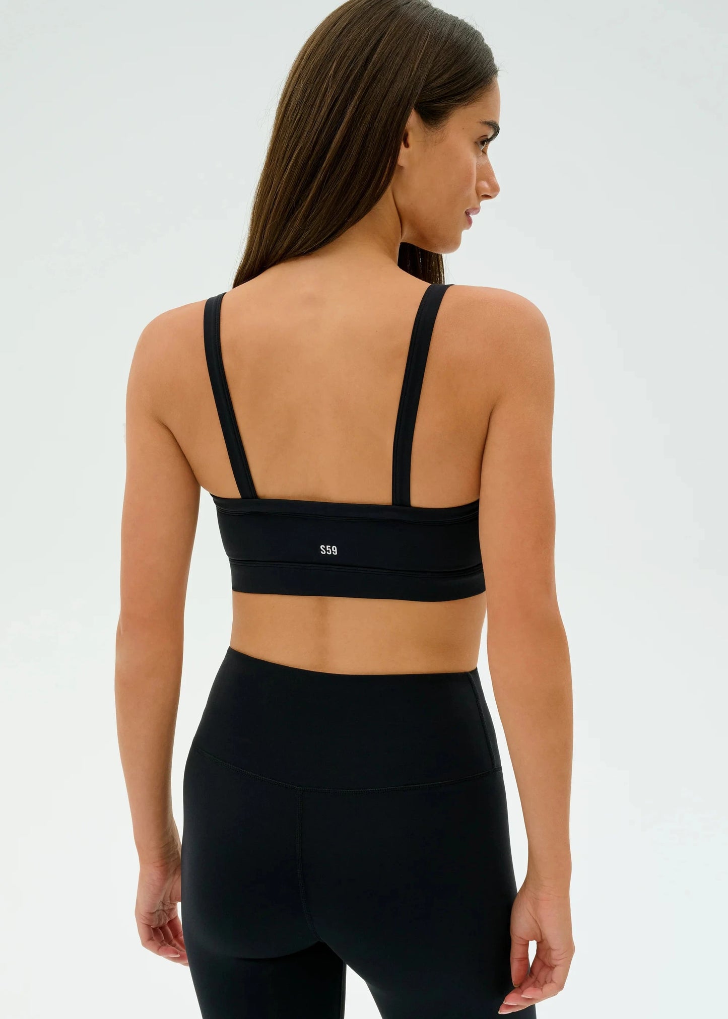 SPLITS59- MONAH RIGOR BRA-BLACK