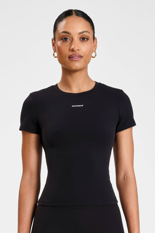 ALL FENIX- CLOUDCORE LITE TEE- BLACK