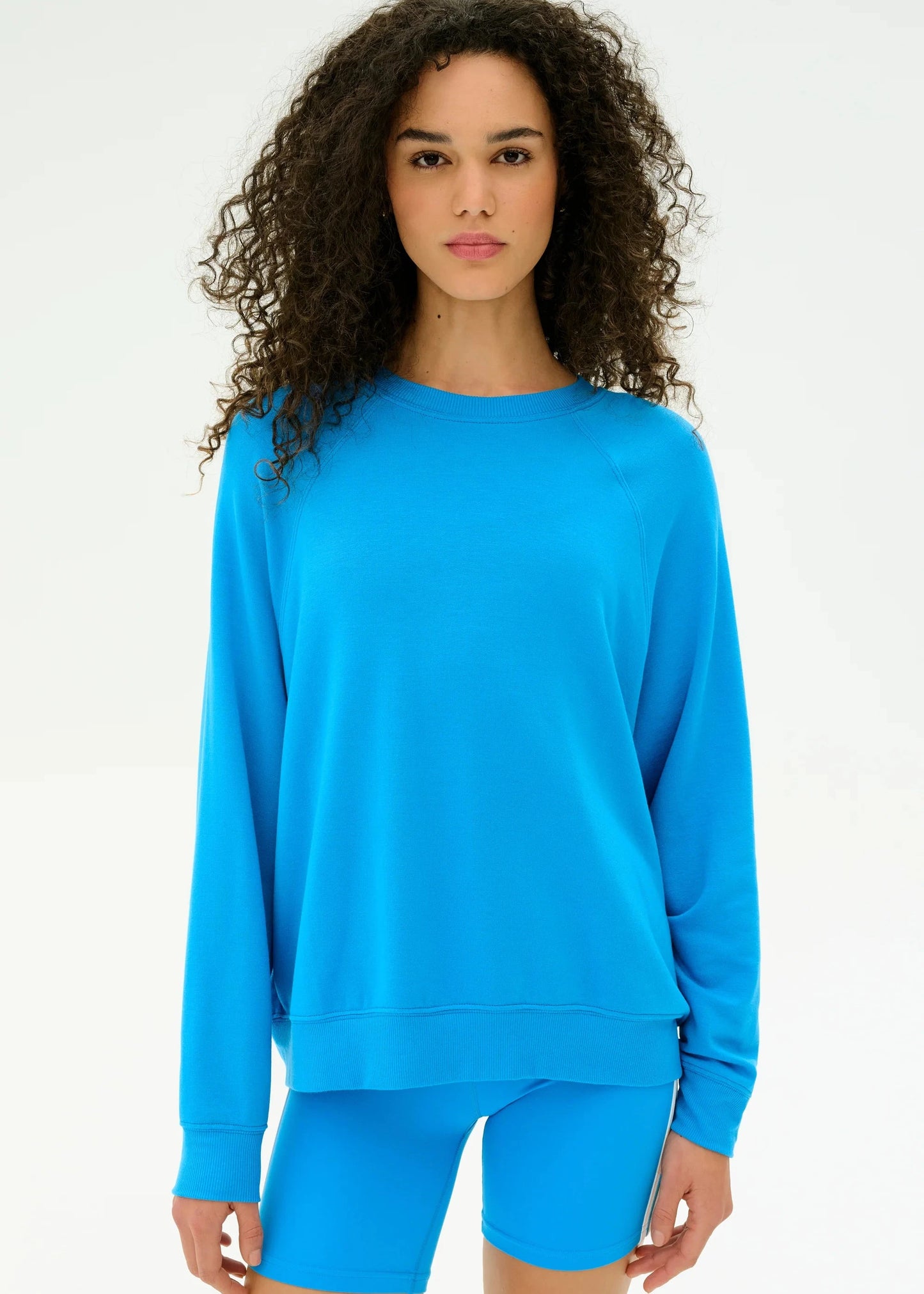 SPLITS59- ANDIE FLEECE SWEATSHIRT RIVIERA