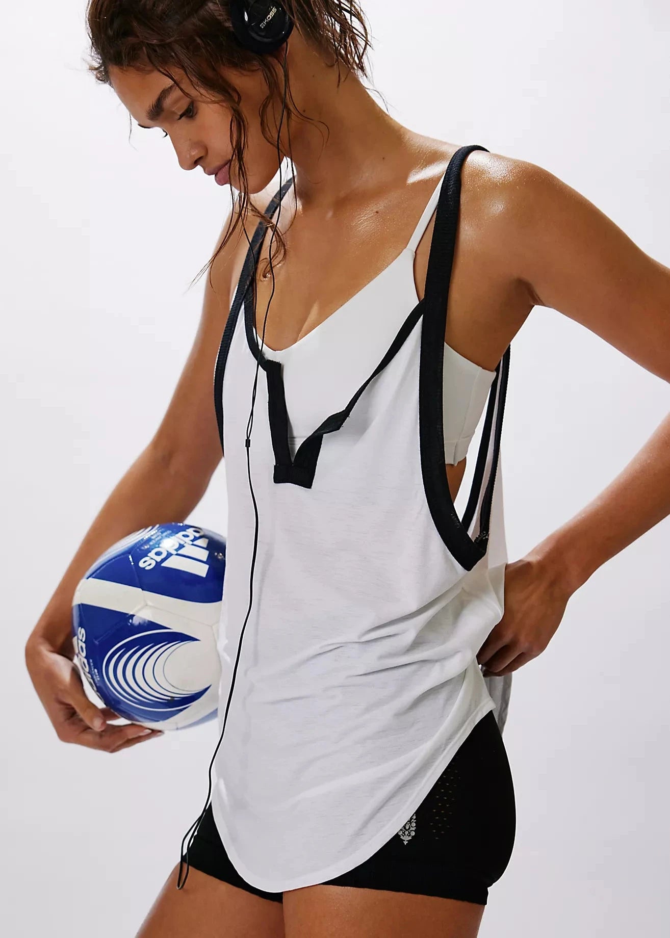 FREE PEOPLE- BATTER UP TANK