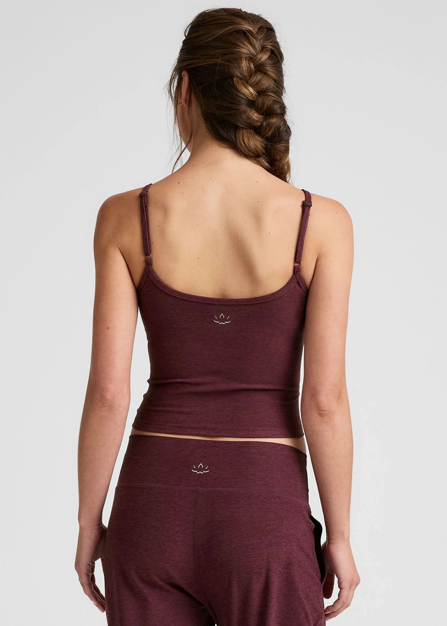 BEYOND YOGA- FOREVER TANK BURGUNDY