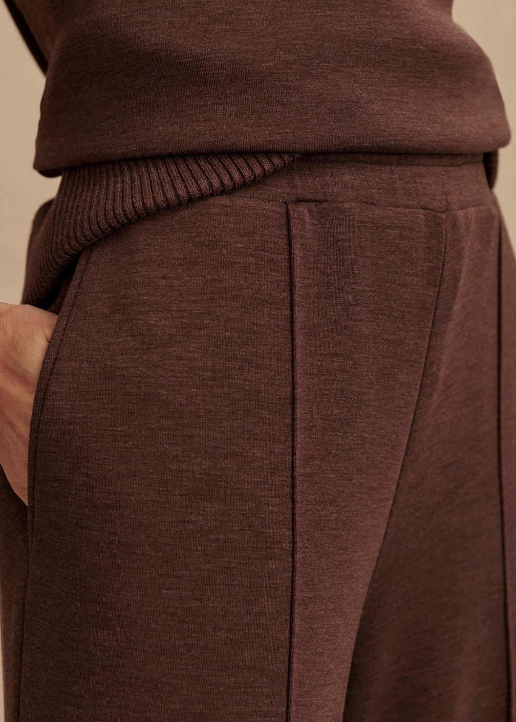 VARLEY- WIDE LEG PANT 28 COFFEE BEAN