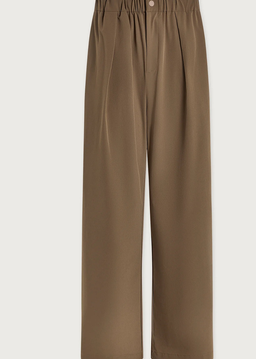 VARLEY- KAYSON WIDE LEG 29.5” TROUSER- TAUPE STONE
