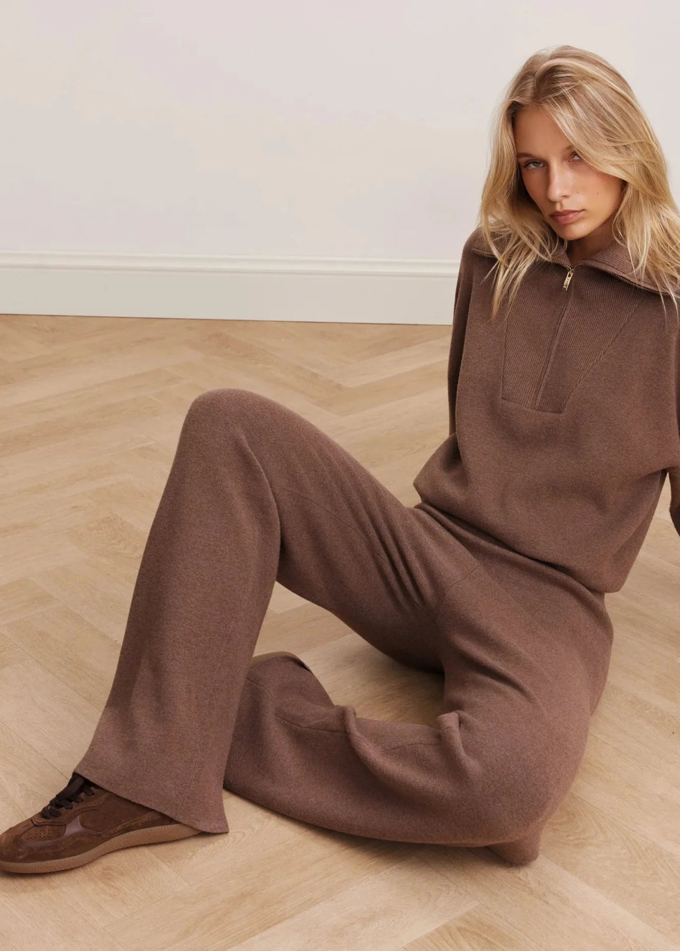 LUNE ACTIVE- OLLY HALF-ZIP SWEATER