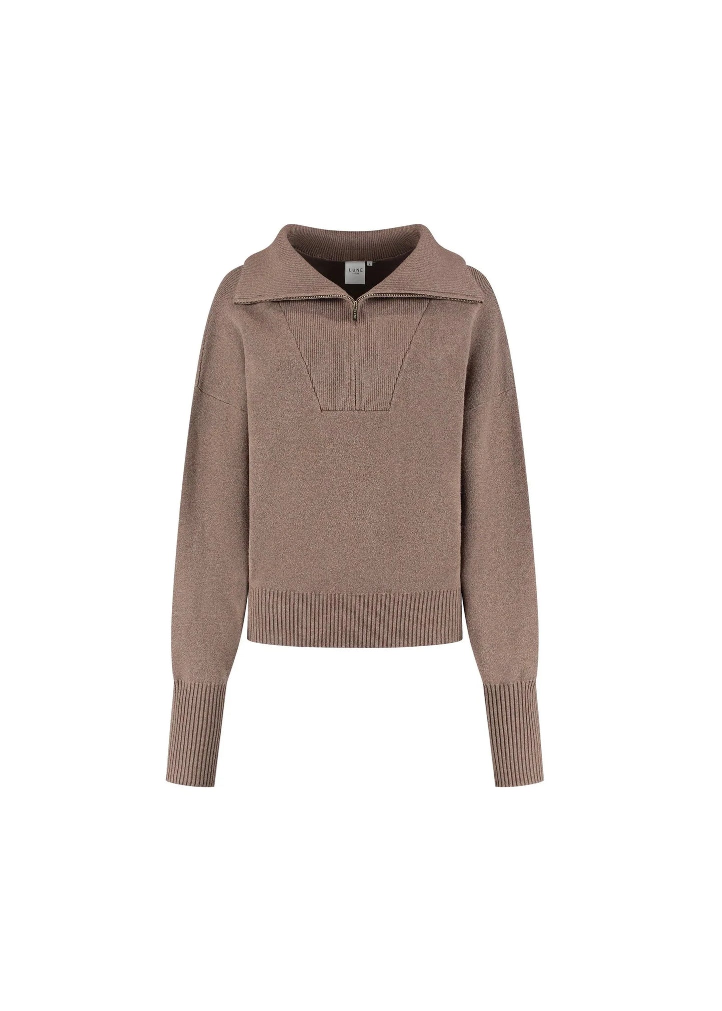 LUNE ACTIVE- OLLY HALF-ZIP SWEATER