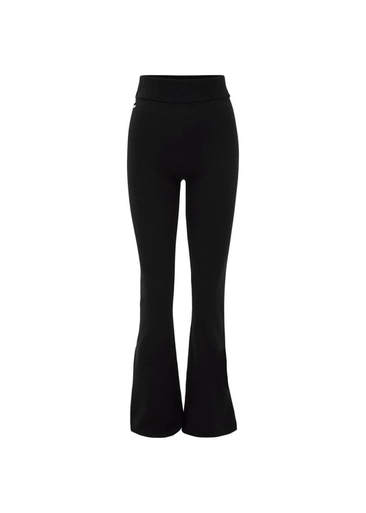 LUNE ACTIVE- OLLY FLARE PANT BLACK
