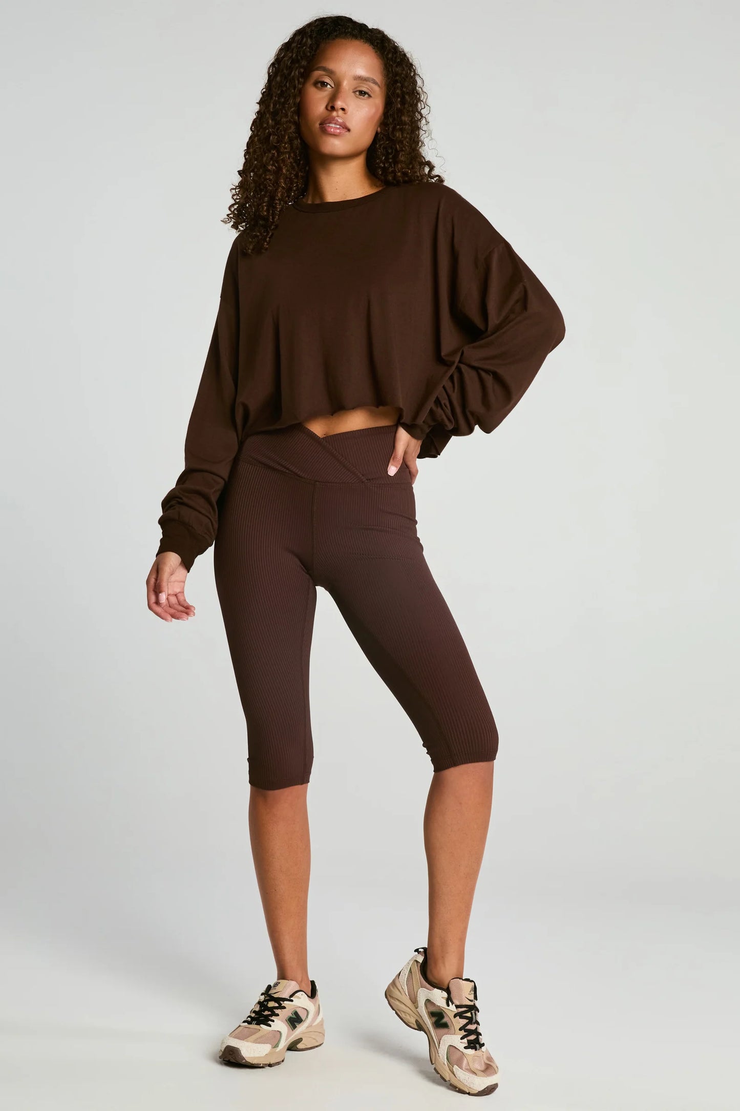 YEAR OF OURS- CROPPED LONG SLEEVE