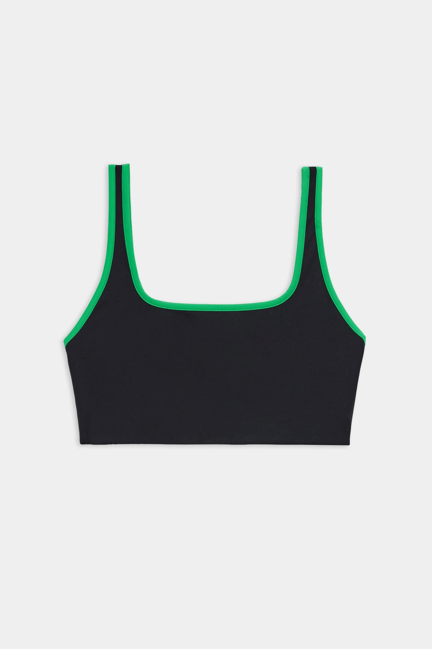 SPLITS59- CAIT RIGOR BRA- BLACK/GRASS