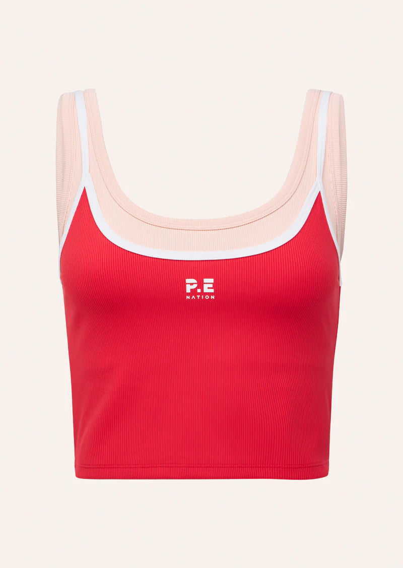 PE NATION- FORWARD TANK STRAWBERRY