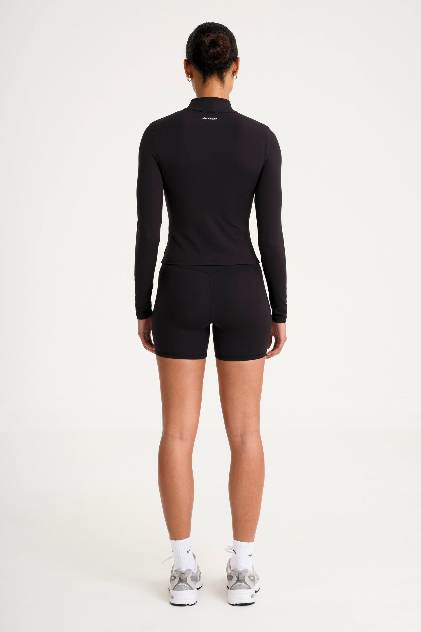 ALL FENIX- COULDCORE 1/4 ZIP LS BLACK