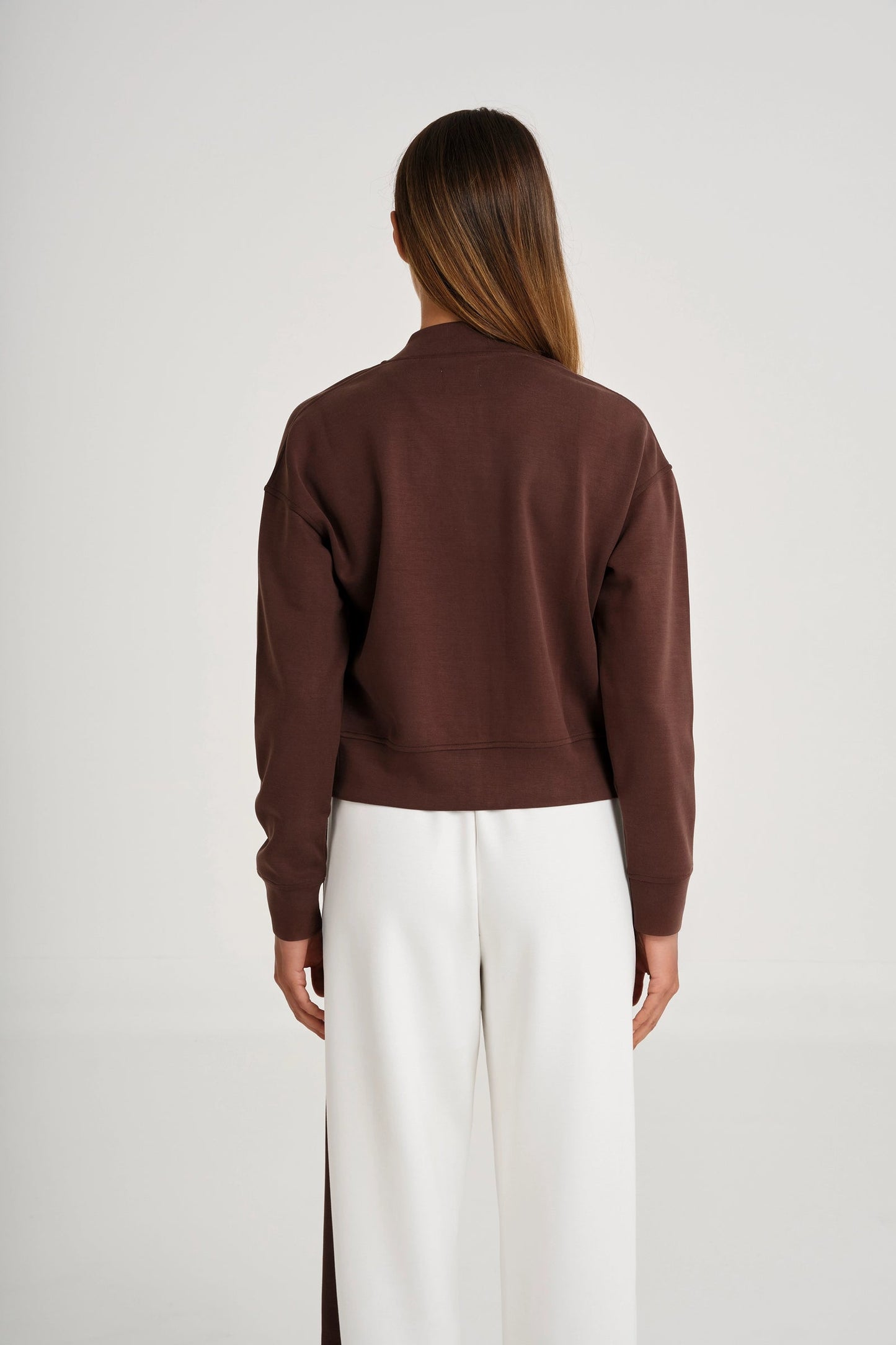 ALL FENIX- SOFT LUX JUMPER ESPRESSO