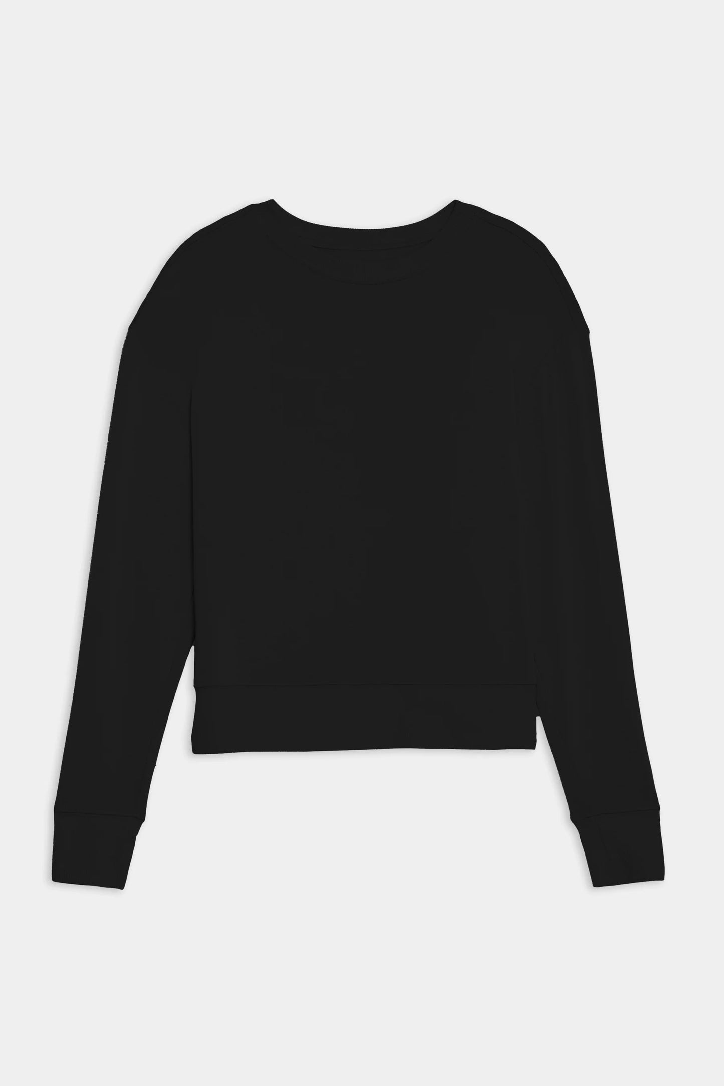 SPLITS59- SONJA FLEECE SWEATSHIRT- BLACK