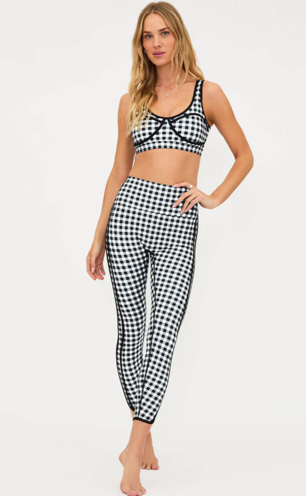 BEACH RIOT- RELLA LEGGING- GINGHAM